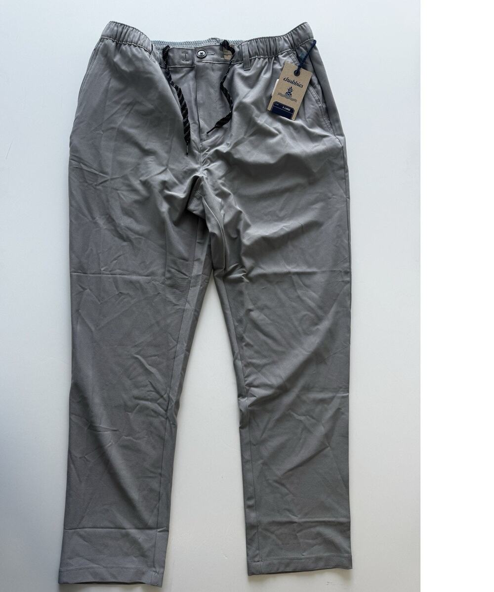 Chubbies Everywear Pant The World's Greyest 30" Men's Size XL